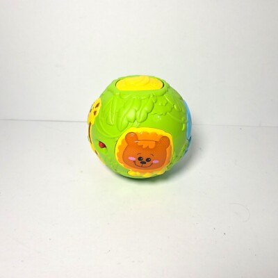 John Lewis Round & Pop Up Musical & Lights Ball Press Lion For Pop Up Monkey