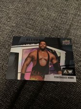 2022 POWERHOUSE HOBBS UPPER DECK ALLURE AEW #105 BLACK RAINBOW PARALLEL!!
