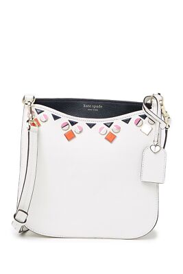 K Kate Spade New York 249664 Womens Margaux Jeweled Crossbody Bag