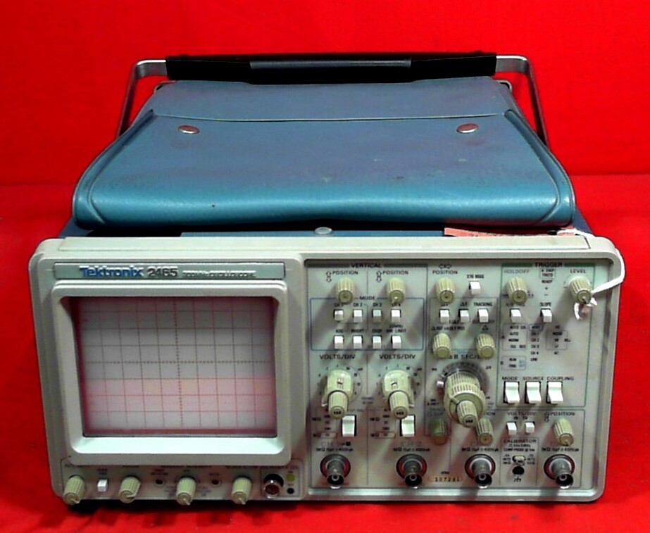 Tektronix 2465 107281 300MHz Analog Oscilloscope | eBay