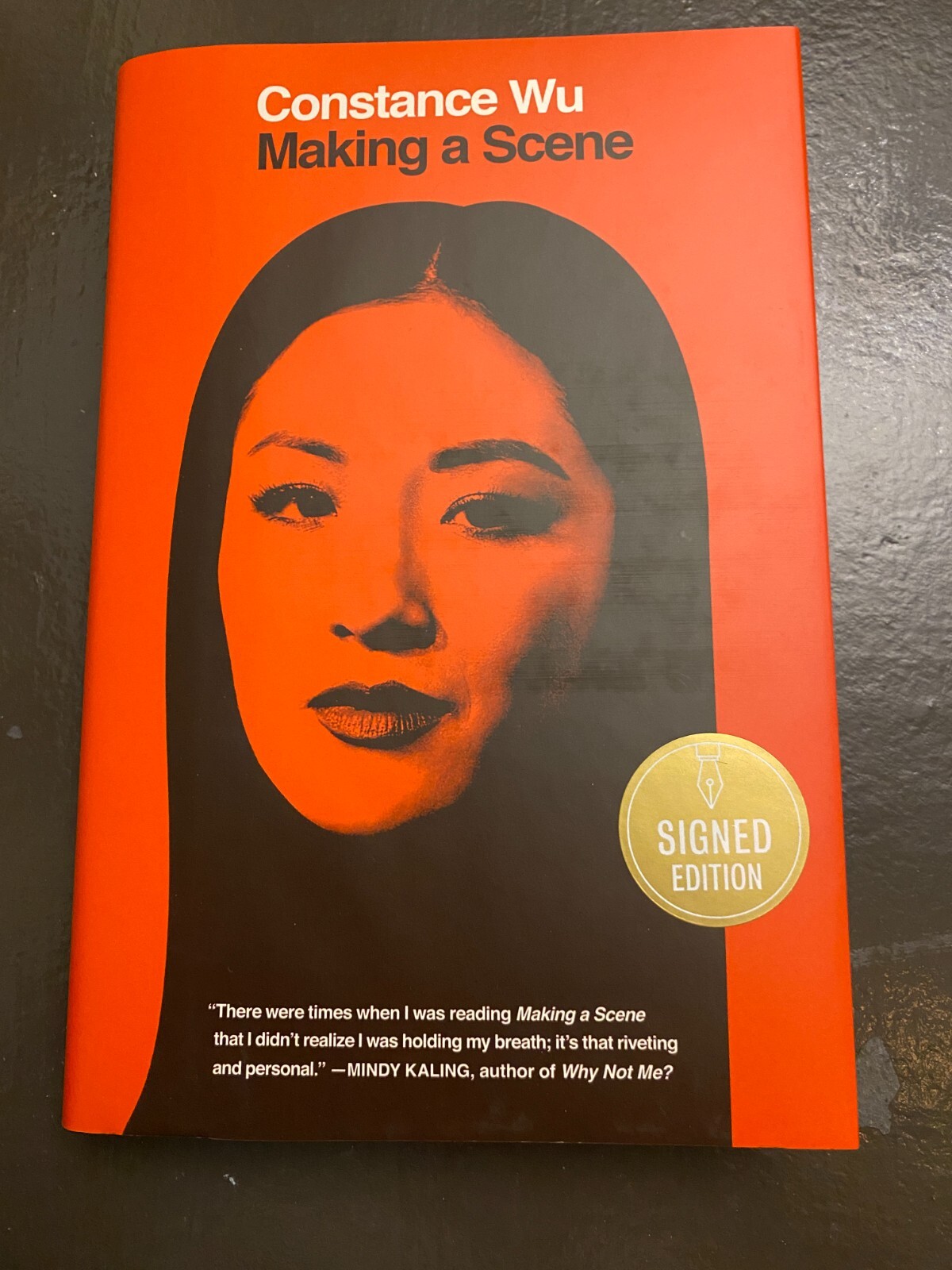 Constance Wu Making A Scene Hardcover *SIGNED, NEW* | eBay