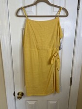 Nine West Furry Gold Large Tank Dress