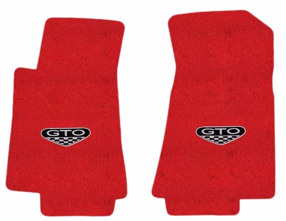 NEW! FLOOR MATS 2005 - 2006 PONTIAC GTO CREST Embroidered Logo Carpet Set of 4 - Image 4 of 4