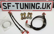 Brembo Q7 17Z 18Z 6pot Golf MK5 MK6 TT A3 adaptery plecione żyłki pierścienie tarczowe F+R