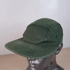 ICON BLANK/NO LOGO WOMENS 5 PANEL ADJUSTABLE STRAPBACK BASEBALL HAT/CAP, GREEN