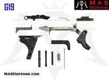 MAS DEFENSE 9MM GLOCK 19 GEN 1-3 FITMENT FRAME PARTS KIT
