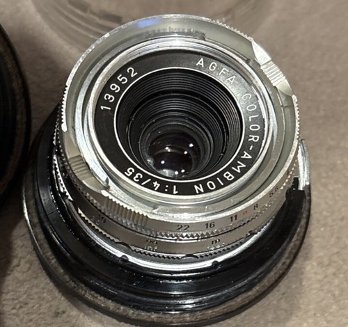 Agfa Ambi Silette analoge Sucherkamera 35 mm System Objektive Proximeter * GETESTET - Bild 15 von 24