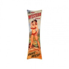 Western Magazine Metal Sign - Hand Made in the USA with American Steel