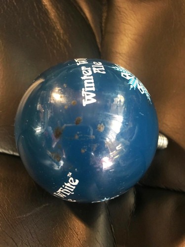 BELL'S BREWING WINTER WHITE ALE TAP HANDLE TOPPER Ball Globe Craft Beer Bright - Picture 4 of 4