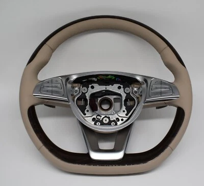 Original Mercedes w217 S Coupe w222 Sportlenkrad Lenkrad a0034604103 Wurzelnuss - Bild 1 von 4
