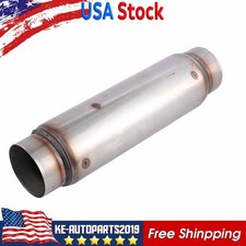 1x Twister F5 Exhaust Muffler - Race Diesel Resonator 4 In - 18 Long 1x Twister F5 Exhaust Muffler - Race Diesel Resonator 4 In - 18 Long
