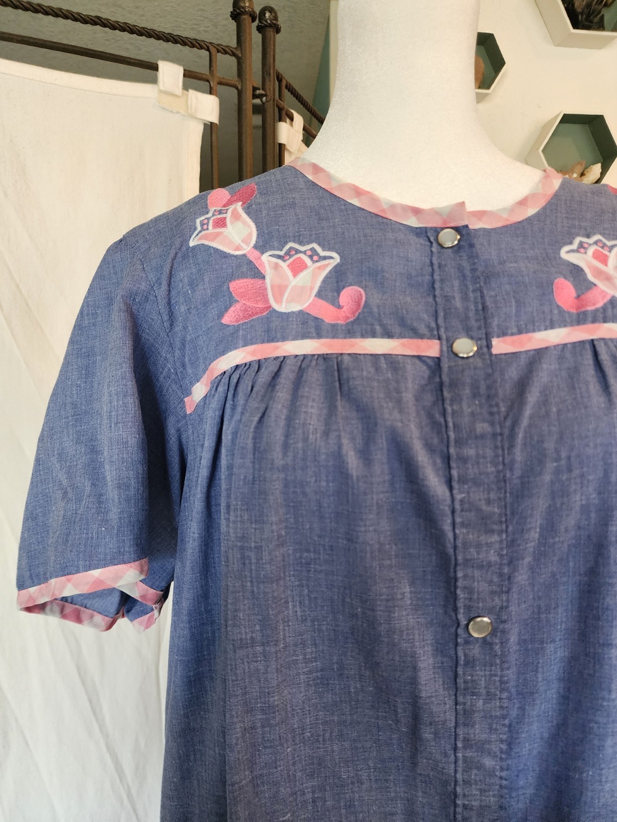 VTG Basic Editions Intimates Plus Size Embroidere… - image 5