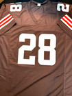 JEREMIAH OWUSU-KORAMOAH SIGNED #28 CUSTOM JERSEY - Size XL (Beckett) NFL Browns — photo 3
