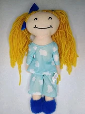 Oriental Trading Company Doll Plush Ragdoll Blonde 11"