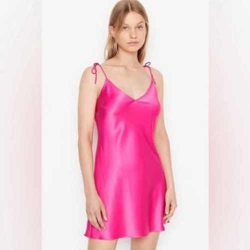 UNDERCOVER Abito Victoria Secret Slip Taglia XS Rosa