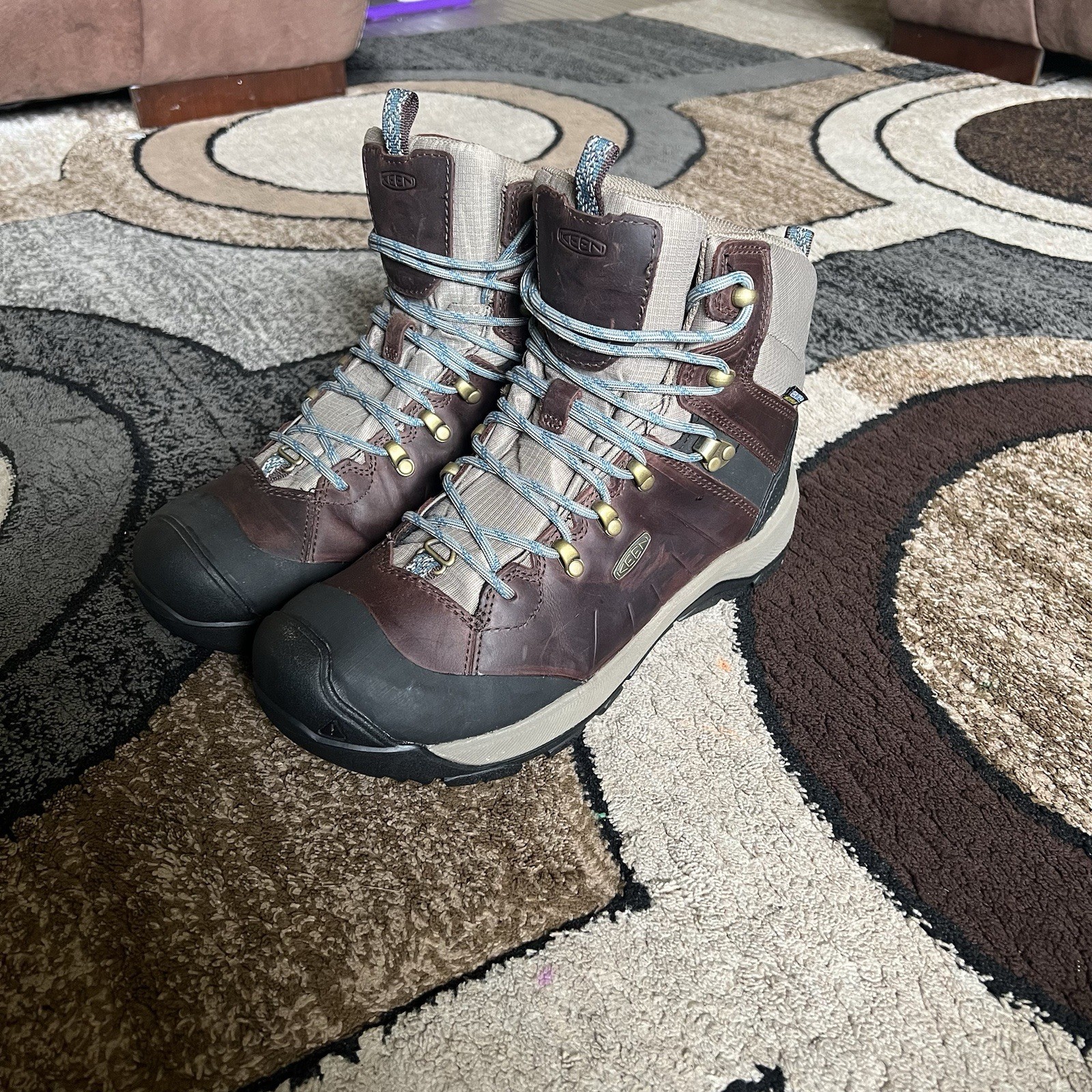 Keen Stivali da trekking invernali Revel IV Mid Polar da donna caffè in grani balsamo 1026601