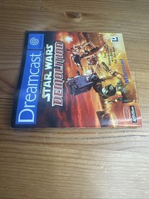 Sega Dreamcast &mdash; Star Wars: Demolition (2000) &mdash; Complete with Manual & Case