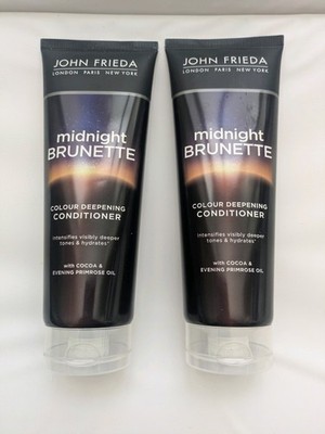 John Frieda Midnight Brunette Colour Deepening Conditioner 250 ml x 2 