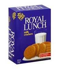 2 boxes ROYAL LUNCH MILK CRACKERS Cookies 12....