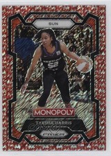 2024 Panini Prizm Monopoly WNBA Millionaire Red Shimmer /100 Tyasha Harris 11ba