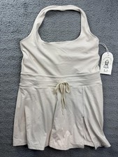 Blogilates Dress Womens Plus Size 1X Game Set Match Halter Built-in Shorts