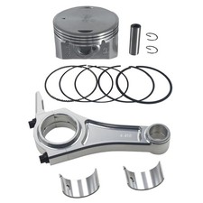 Billet Aluminum Connecting Rod 90mm .660 Flat-top Piston For 420cc Engines