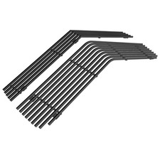 Fits 1978-1981 Chevy Camaro Stainless Steel Black Billet Grille Combo