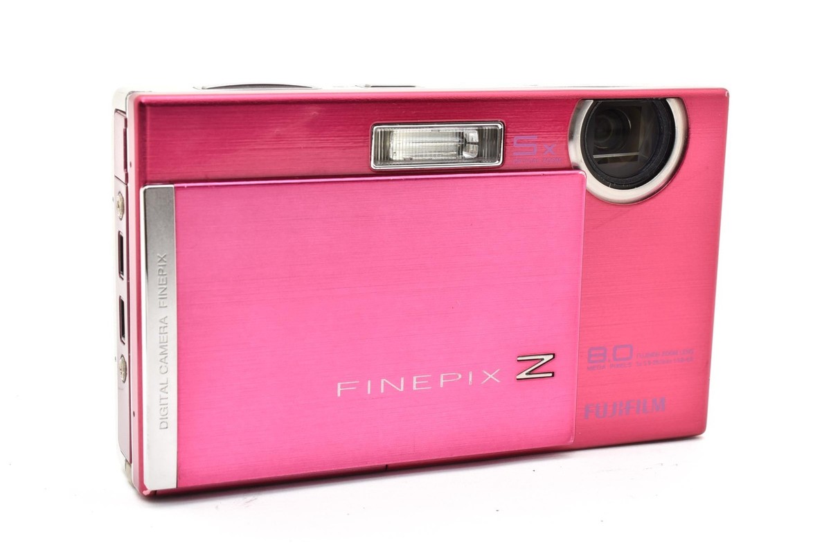 NEAR MINT] Fujifilm Finepix Z100fd Pink Digital Camera From Japan
