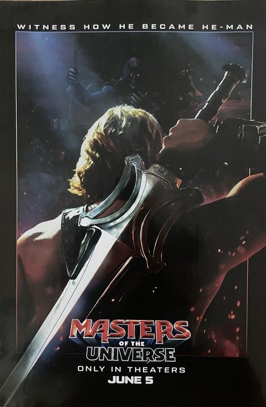 He-Man MASTERS OF THE UNIVERSE 2026 Cinemark 11x17 Promo POSTER