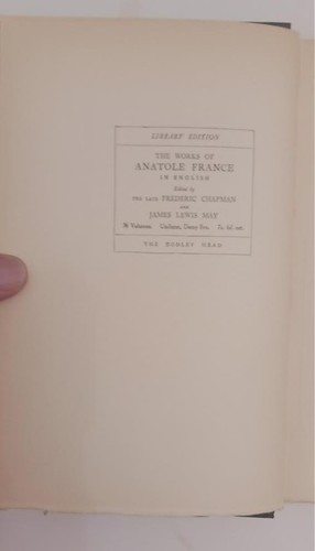 THAIS ANATOLE FRANKREICH FRANK C PAPE AKT ILLUS 1930 DODD MEAD HB SPÄTER ED SCHÖN - Bild 6 von 8