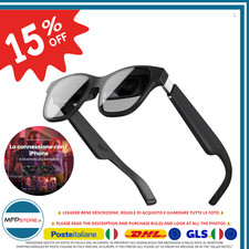 Occhiali AR XREAL Air 2 130" 120Hz 1080P per iPhone, Android, PC, Switch