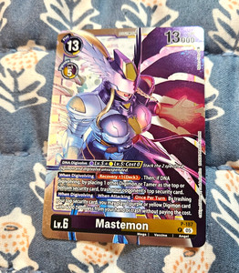 mastemon digimon card New Mlikemat Playmat DTCG Mat TCG CCG OCG Trading Game Mat with Zones + Free Bag (ZD002-862-SM) : Toys & Games Card TypeDigimon FormMega ColorPurple Play Cost12 DP12000 Level6 Digivolve Lv.5/ 4 Lv.5/ 4 Attribute / Type Vaccine / Angel Card Effect[When Digivolving] Trash 1 card from the top of both players security stacks. Digimon TCG Mastemon | eBay