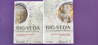 Rig Veda Band 1 und 2 Komplett von Peter Michel in sehr gutem Zustand