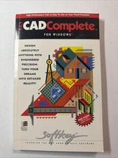 SoftKey Key CAD Complete IBM PC Software Manual 1990s