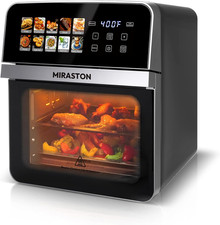 10QT Air Fryer Toaster Oven Combo with 10 Presets  Accessories