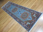 Bohemian Rug, Oushak Turkish Ushak Rug,Contemporary Design Rug 2.7x8 Ft — photo 6