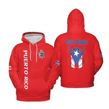 Custome Name Puerto Rico Hoodie 3D - Puerto Rico Hoodie for Men Women