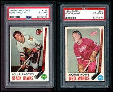 1969-70 O-Pee-Chee Hockey Near Complete Set 5.5 - EX+ 6118623 (161 / 231 cards)