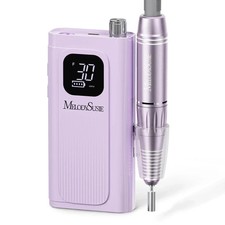 	MelodySusie Professional Rechargeable Nail Drill 30000 RPM Electric Nail File	