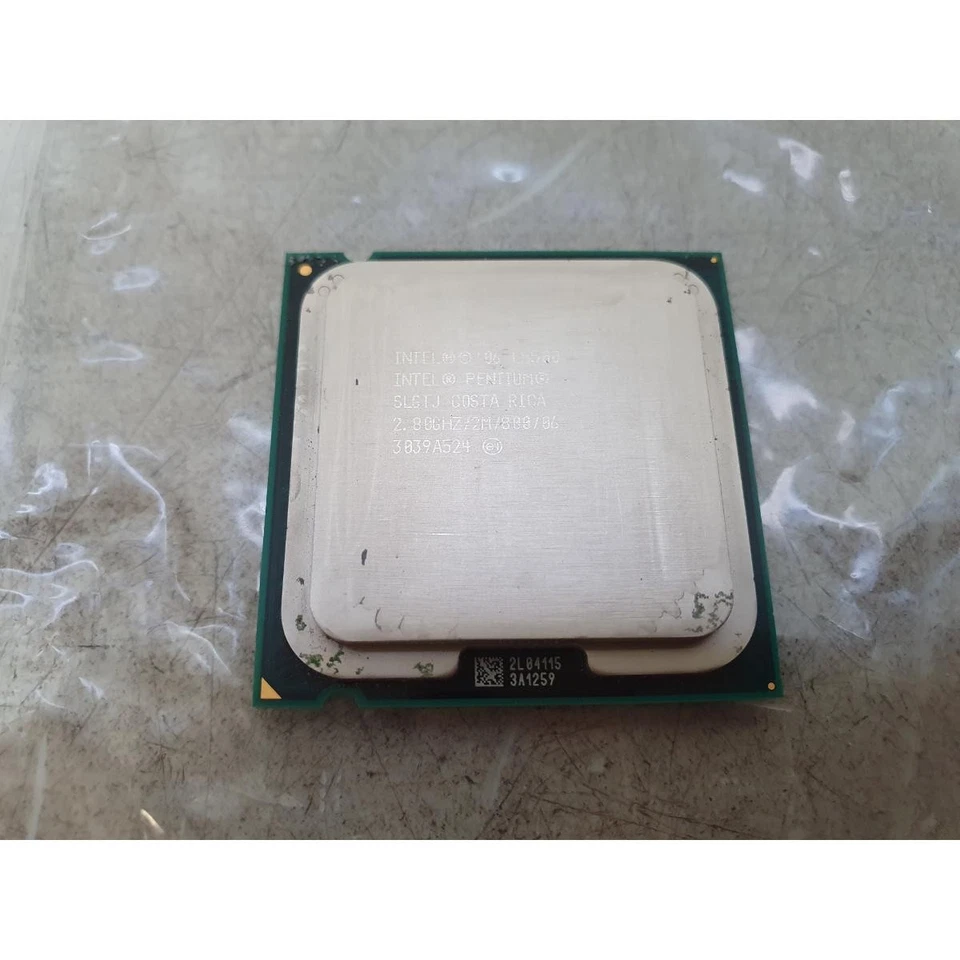 Intel Pentium E5500 Dual-Core Desktop CPU Processor Silver 2.8 GHz Socket 775 - Image 3 of 4