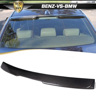 Fits 04-10 BMW 5 Series E60 M5 Roof Spoiler Carbon Fiber CF AC Style