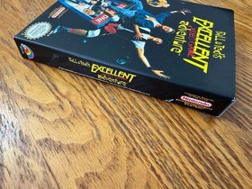 Bill & Ted's Excellent Adventure complete in box seal nintendo nes factory MINT