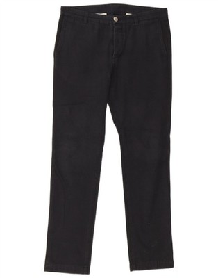 M.Grifoni Herren Slim Chino Hose IT 48 Medium W32 L31 Navy Blau Baumwolle CN13