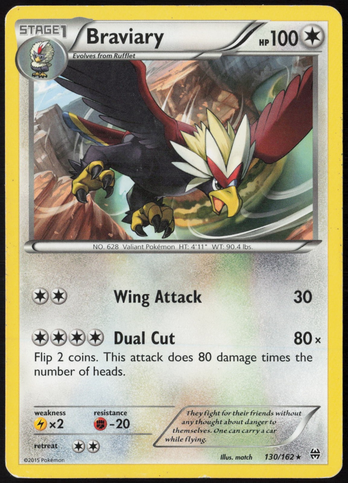 Braviary Regular 130/162 XY - BREAKthrough LP