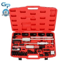 Diesel Injector Extractor Slide Hammer Puller Adapter Tool Kit 40PC Auto Truck