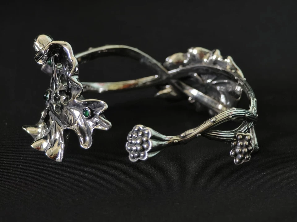 BRACCIALE IN ARGENTO 925. ARTIGIANALE E NUOVO. - Immagine 3 di 4