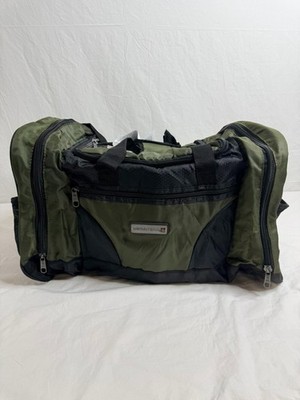 SwissTech Urban Trek 28'' Travel Duffel Bag Olive Green Black Extra Large NWT