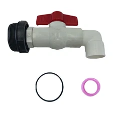 Barrel Faucet PVC Control Valve Leakproof Controller Accessories Quick Release