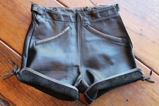 Klasse kurze schwarze ungetragene vintage Vol...