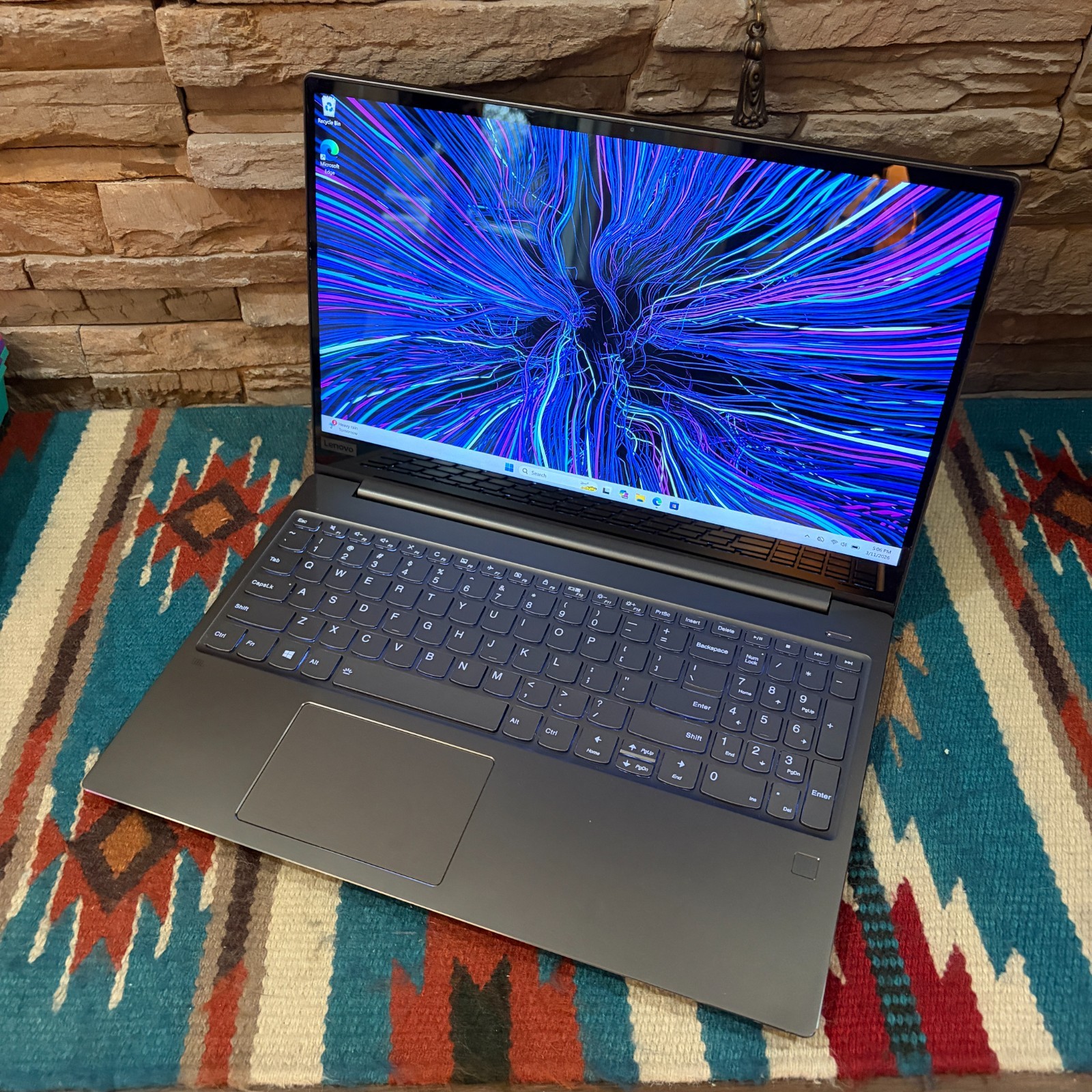 Lenovo IdeaPad 720S TOUCH 15-IKB, 15.6-Inch Laptop, with Intel Core i7 7th Gen., 512 GB SSD (Solid State Drive), Windows 11 Pro